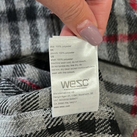 NWT Wezc Stockholm Oden Unisex Plaid Jacket - Picture 6 of 12